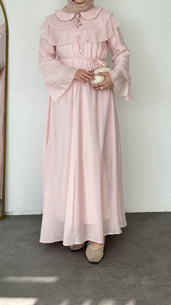 Kat Kat Bebe Yaka Elbise Pembe