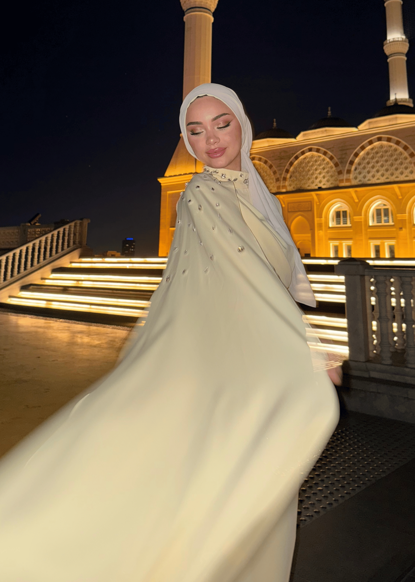 Serena Taşlı Abiye Sarı