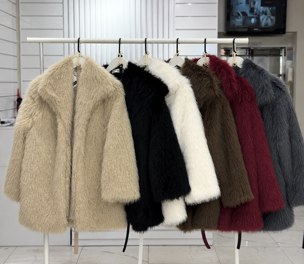 Cozy Premium Kürk Siyah