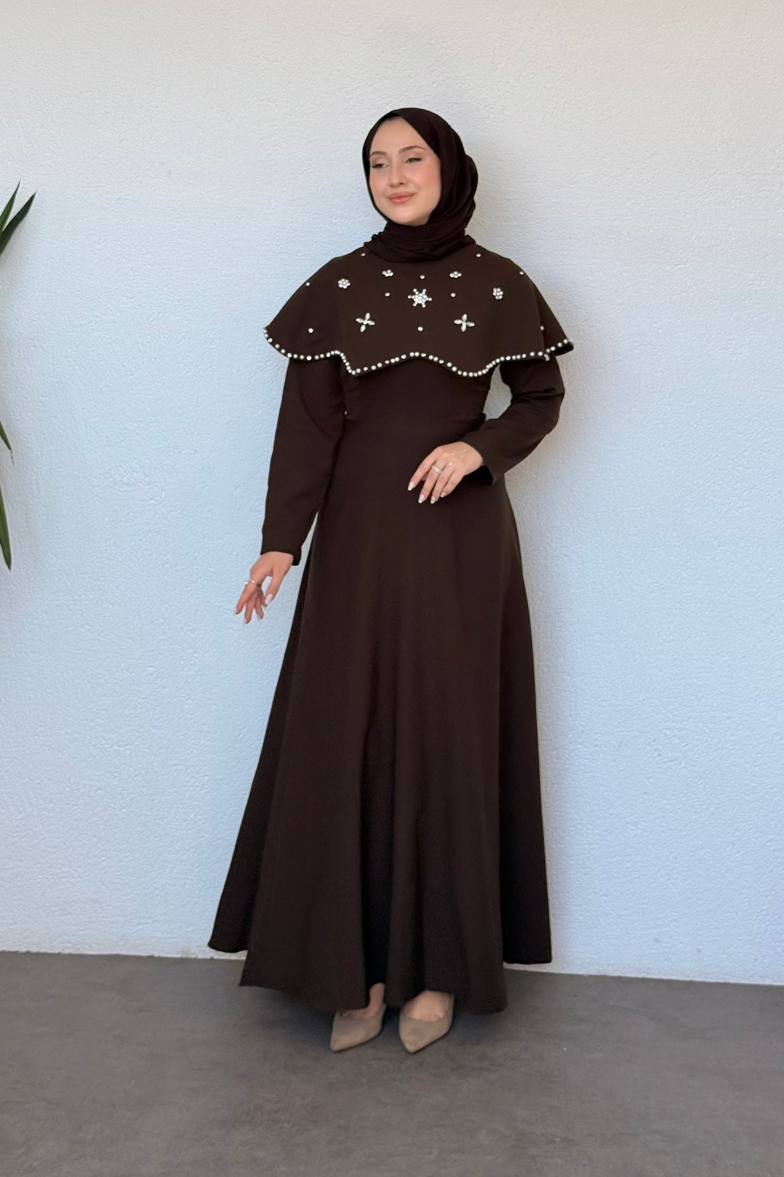 Vera Taşlı Abiye Acı Kahve