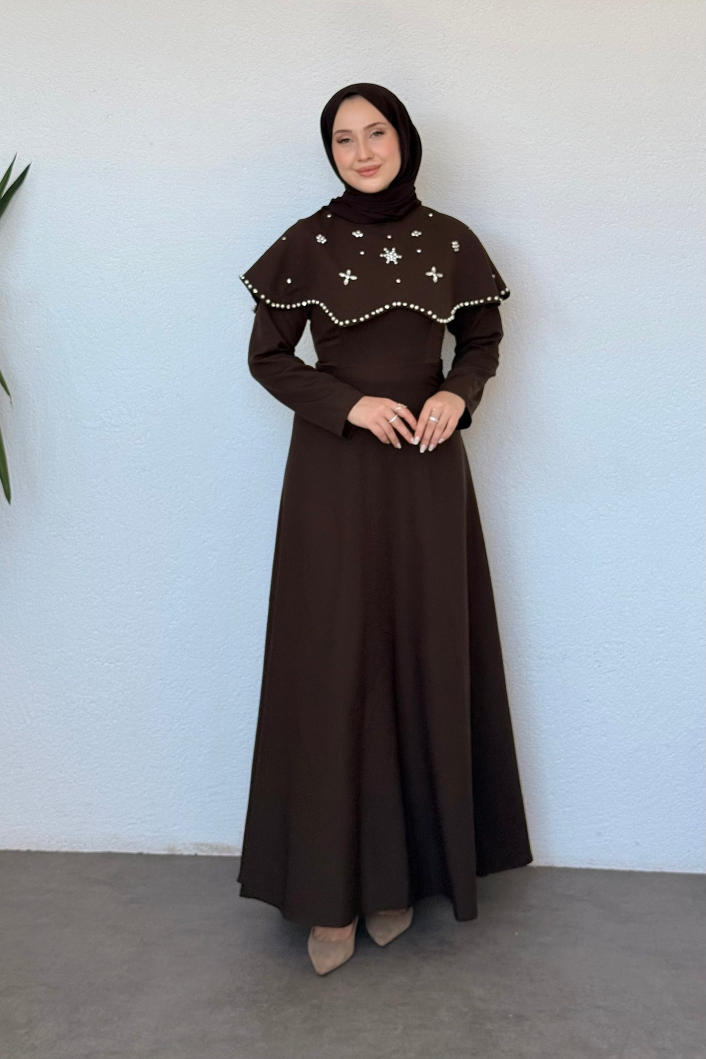 Vera Taşlı Abiye Acı Kahve