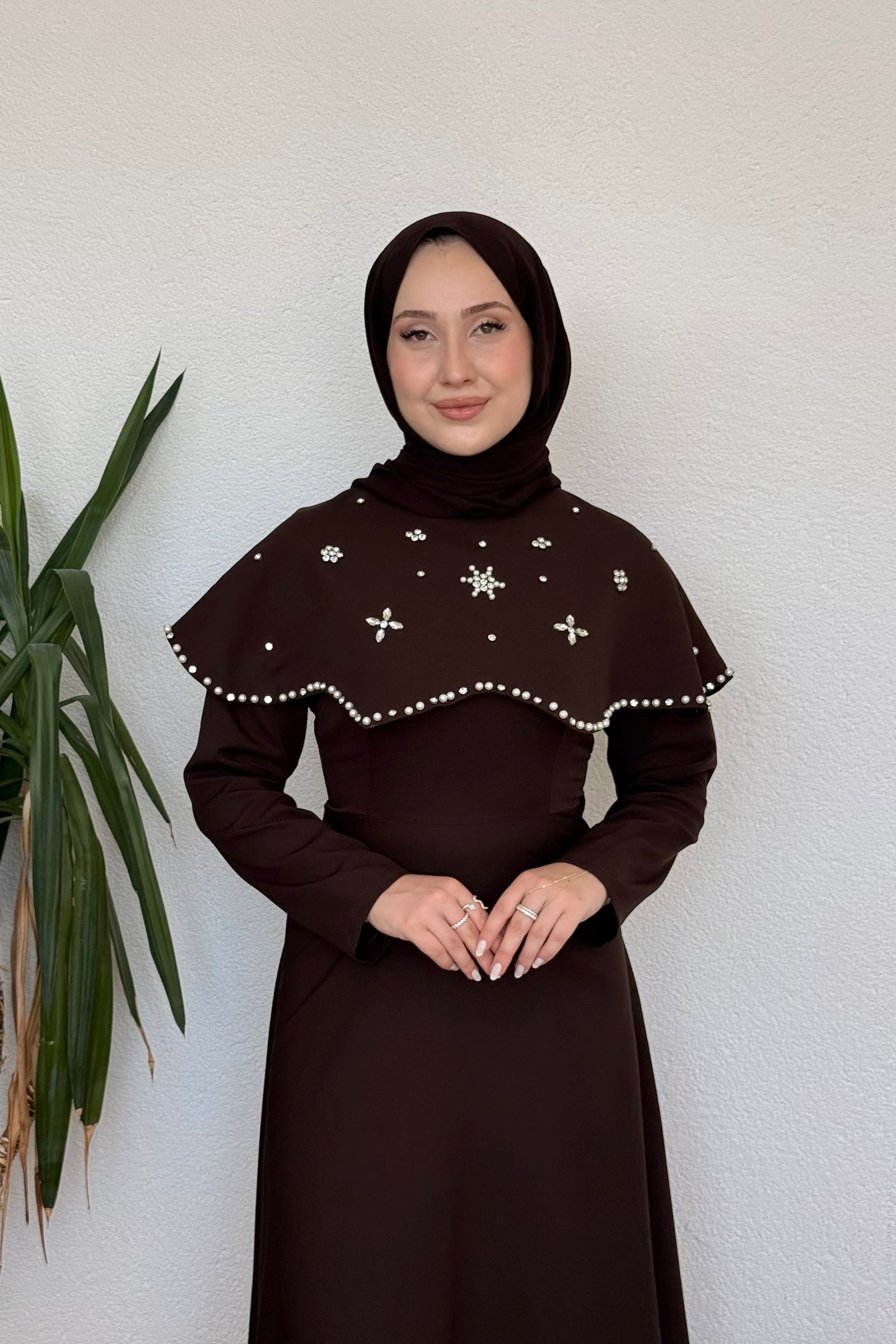 Vera Taşlı Abiye Acı Kahve