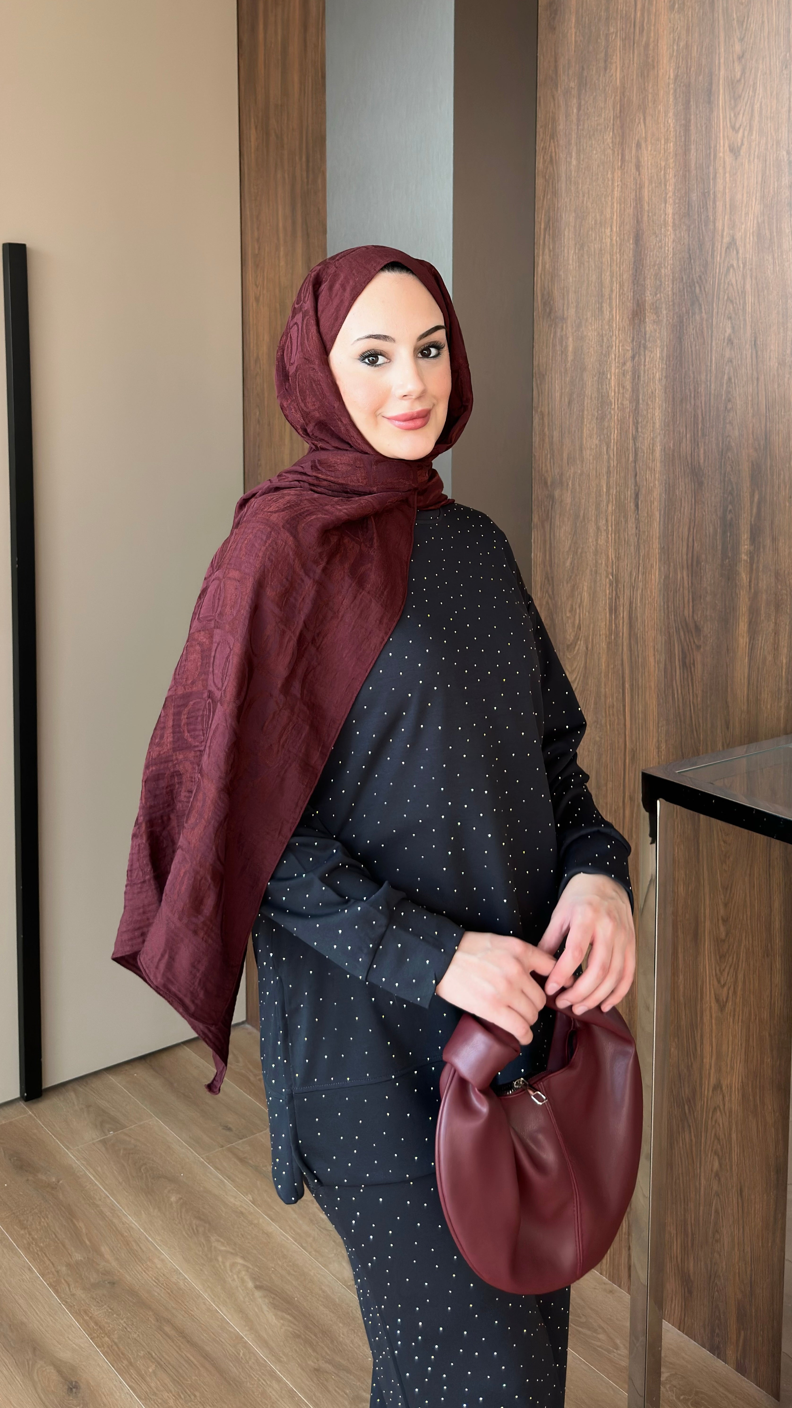 Taşlı Oysho Takım Antırasit