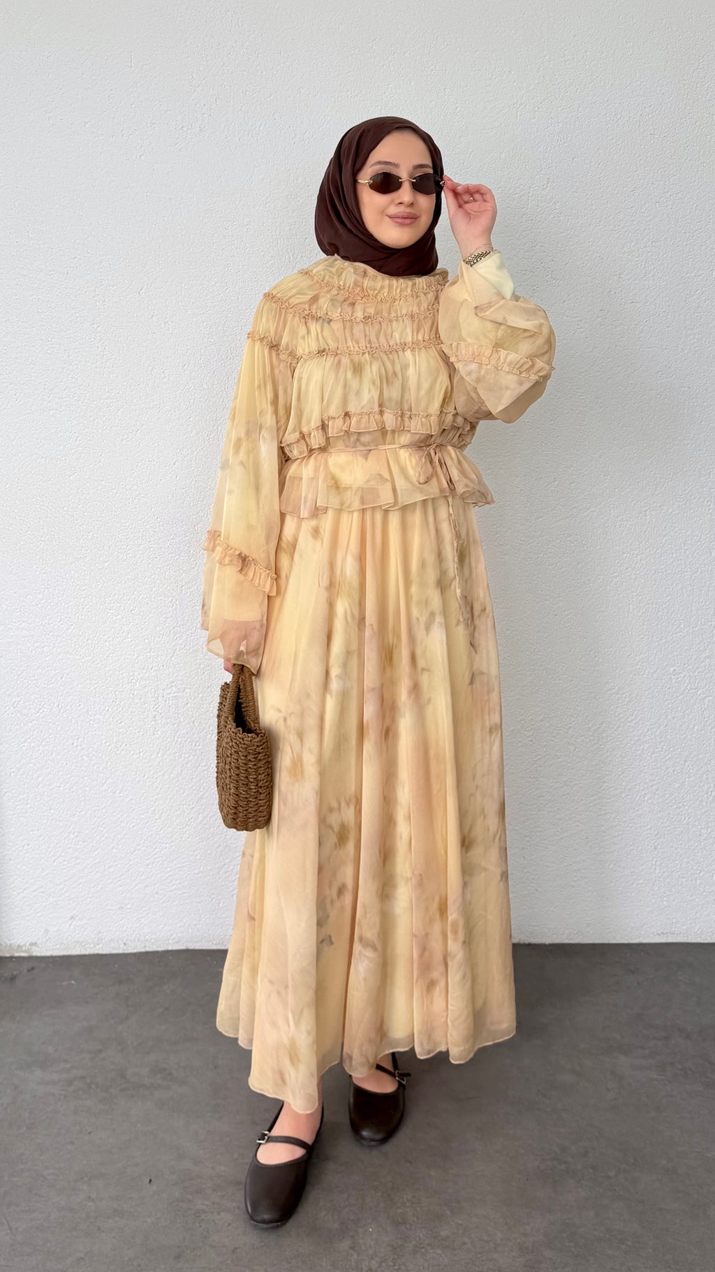 Flora Şifon Gipeli Takım Sarı