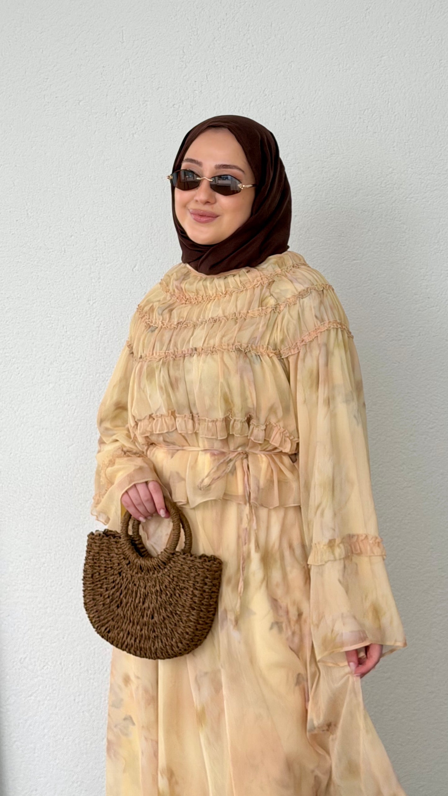 Flora Şifon Gipeli Takım Sarı