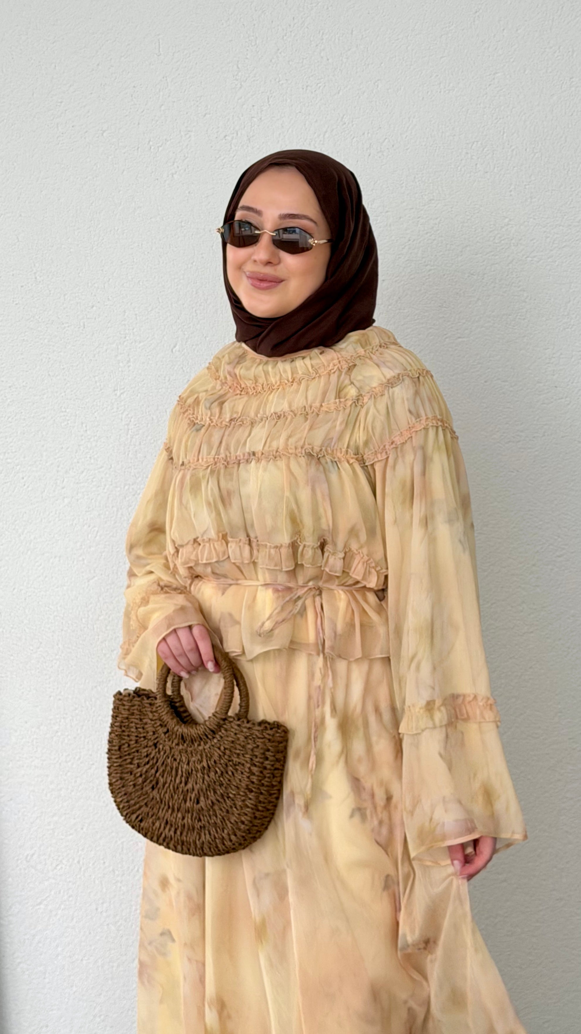 Flora Şifon Gipeli Takım Sarı