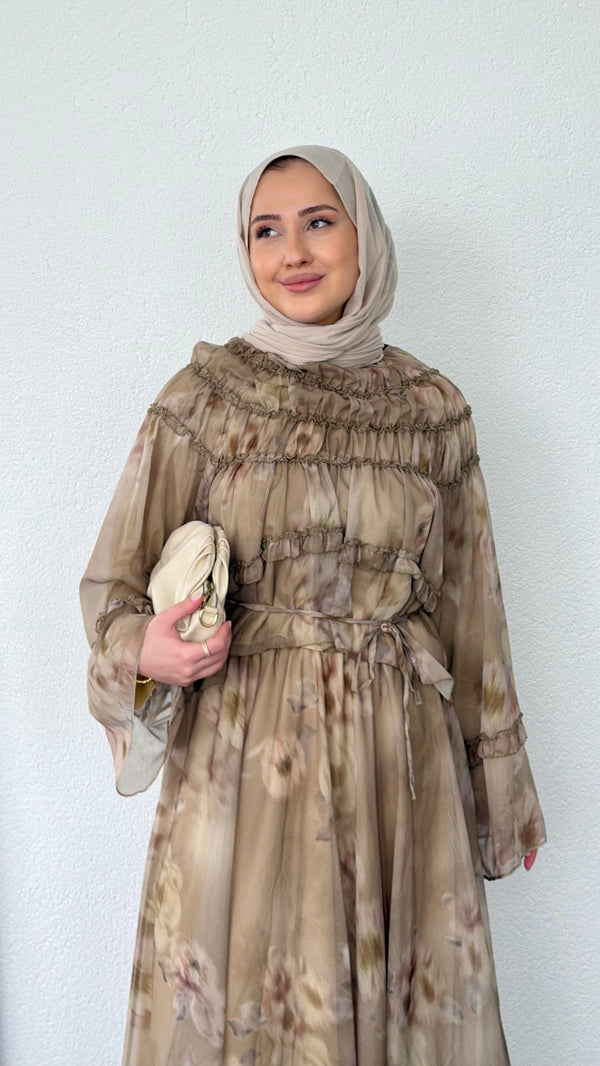 Flora Şifon Gipeli Takım Çağla Yeşili