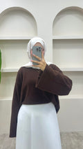Lidya Angora Kazak Kahverengi