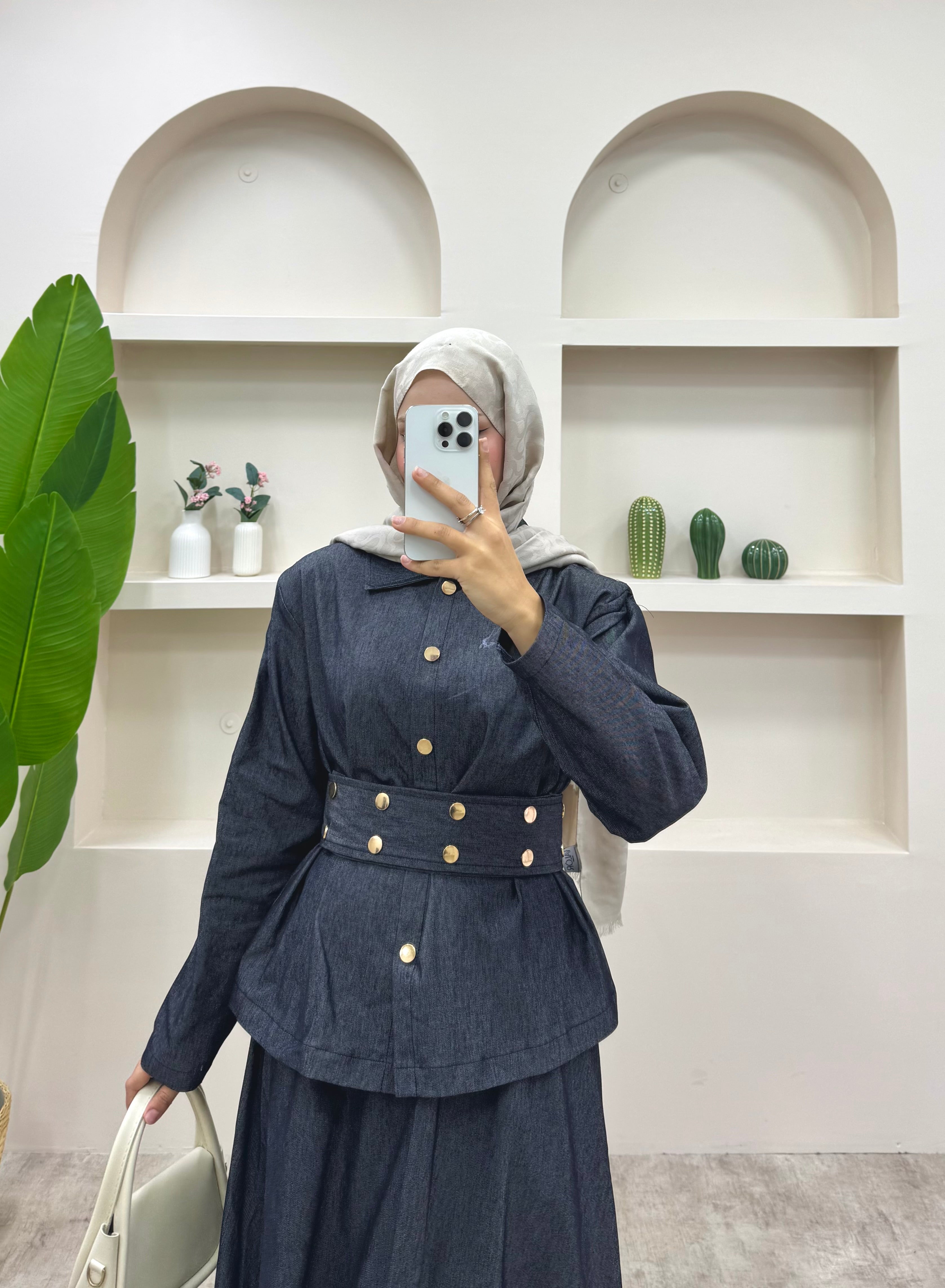 Kot Etekli Takım Lacivert